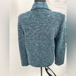 Dress Barn tweed medium multicolor purple and blue blazer Photo 4