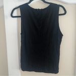 LNA  Black V-Neck Ribbed Tank Top Photo 1