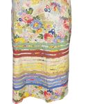 Odille Anthropologie Floral Print
Fringe Tiered Mini Skirt Size 2 Photo 2