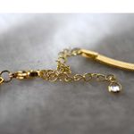 Source Unknown Simply To Impress Classic Herringbone Gold Tone 16"-19" Choker Glam Necklace Photo 2