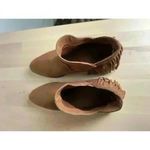 Faded Glory  Cognac Hula Fringe Boot Women’s Size 10 Casual Western Boho Photo 7