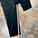 NWT Tickled Pink Fuda Black Pull On Velour Pants 2X Photo 5