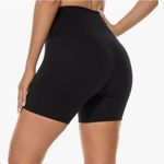 Lavento Black High Rise 5in Bike Shorts NWT 8 Photo 1