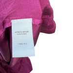 Apiece Apart Trinidad Maxi Dress Silk Long Sleeve Pink Purple Plus Size 2X Photo 15