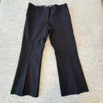 frame denim Frame Black Le Crop Mini Boot Trousers Size 14 Pants NWOT Cotton Stretch Ankle Photo 1