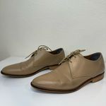 Everlane Italian Leather Modern Oxford Shoes Beige Size 7 VGUC Photo 3