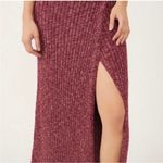 Free People Better Days Maxi Sweater Skirt with Slit Photo 1