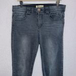 Democracy  Gray Wash Denim "Ab" Technology Elastic Waistband Skinny Jeans size 10 Photo 2