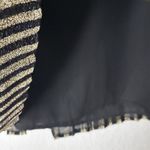 Modcloth  Holiday Glitz the Spot Pleaded Stripped Midi Skirt Size 1X Photo 5