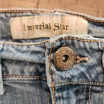 Imperial star jean Distressed shorts low rise short size juniors 13 Blue Photo 4