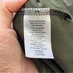 Leith  Scoop Neck Midi Shift Dress Size S in Olive Photo 6