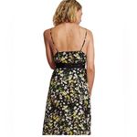 Cynthia Rowley  Capri Dress -Black floral size 8 New Photo 2