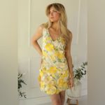 ASTR  The Label Aisha Floral Appliqué Mini Dress S Photo 1