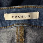 PacSun SZ 26 High-Rise Jeggings Jeans Two-Tone Stretch Mid-Rise Zip-Fly Pockets Photo 6