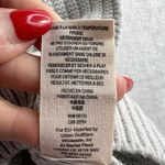 Free People  XS Cropped Sweater Vest Keep It Simple Cowl Neck Slouchy Oversized Photo 9