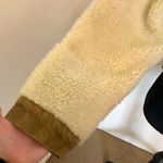 Nasty Gal Tan Khaki Corduroy Sherpa Crop Jacket Size 10 Large BRAND NEW Photo 3