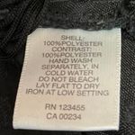 Design Lab  Black Textured Sleeveless Fringe Crewneck Chic Tunic Tank Top Size M Photo 5