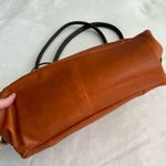 Lucky Brand Buckman Leather Cognac Colored Purse Photo 7