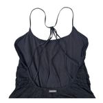 Billabong  Lacey Daze Black Bodysuit Strappy Backless Textured Surf Skate Size SP Photo 6