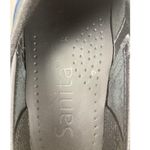 Sanita Blue Croc Embossed Patent Leather Clog Womens EU 37 Comfort Professional Photo 2