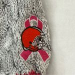 Cleveland Browns NFL New Era Breast Cancer Awareness Knit Beanie Hat Cap Women’s Gray Photo 5