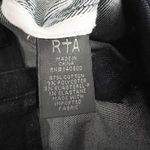 RTA Cotton Stretch Asymmetrical Zipper Detail Tulip Hem Mini Denim Jean Skirt 4 Photo 2