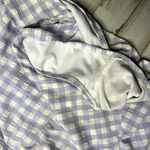 Kona Sol ‎ Women's Purple Gingham One Piece Swimsuit XL Shoulder Tie Photo 5