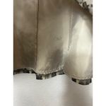 Talbots  Leopard Print A Line Midi Skirt 14 Linen Silk Earthy Flowy Modern Luxury Photo 15