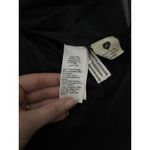 Madewell  Seersucker Black Puff Sleeve Cutout Mini Dress Size Medium Preppy Photo 10