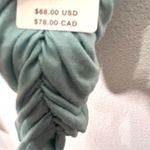 Anthropologie NEW Anthro Pilcro Reversible Ruched Light Sky Blue Yellow Sleeveless Top Md $68 Photo 6