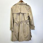Banana Republic Double Breasted Belted Trench Coat Khaki Size LP Photo 6