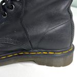 Dr. Martens 11821 Black Leather 8 Eye Mid Boots 6 Photo 1