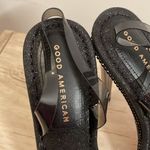 Good American  Crystal Crush Lucite Heels Photo 1