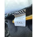 Swimsuit Tankini Black & Blue 3XL Halter Swimdress with Swim Bottoms Plus‎ Size Size undefined Photo 4