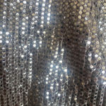 By Together beautiful silver sparkle tunic mini dress w/ pockets great little formal dress Photo 7