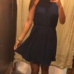 Francesca's Navy Blue Dress Photo 0