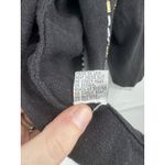 Jack B. Quick Floral Sequin Embroidered Zip Sweater Women XXL Black Retro Funky Photo 4