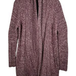 Barefoot Dreams Cozychic Lite Montecito Cardi Cardigan Wrap Heathered Plum Sz M Photo 0