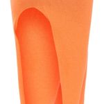 Orange Slit Maxi Skirt Size M Photo 1