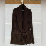 Salvatore Ferragamo Brown Wool Cashmere cárdigan medium Photo 1