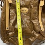 Tod's TOD’S Large Laminated Fabric Tote Bag W/ Strap Photo 9