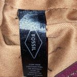 Fossil Burgundy Leather Satchel with Detachable Crossbody Strap Photo 5