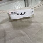 ALC Frank A.L.C. Cream Linen Edie Dress Size 8 US $545 Photo 3
