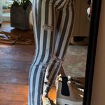 ZARA Striped  Jeans Photo 1