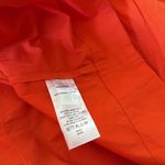 Quince NWT  100% Organic Cotton Poplin Tiered midi Maxi Skirt Vermillion Red XS Photo 3