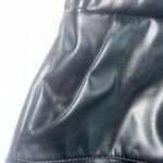 Windsor Black Leather Skirt Photo 3