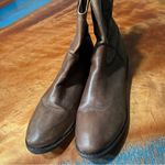 70 Post Paris Brown leather western boots Size 11 Photo 7