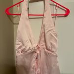 PacSun Beverly and Beck Celine Satin Tie Front Halter Top Photo 2