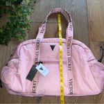 Victoria's Secret VS NWT Orchid Blush Pink Duffle Bag Padded Photo 5