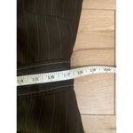 Vintage Larry Levine Pinstripe Blazer Jacket Womens 10 Brown Photo 7